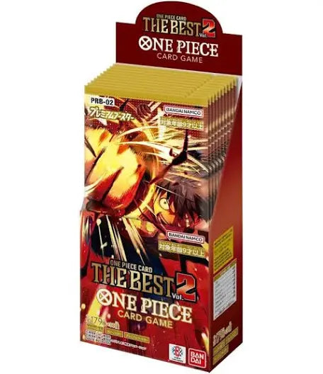 Display One Piece The Best Volume 2 (PRB02) scellée Japonaise + 1 carte mystère offerte