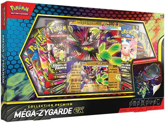 Coffret Pokémon Mega Zygarde ex (2026) scellé français + 1 carte mystère offerte