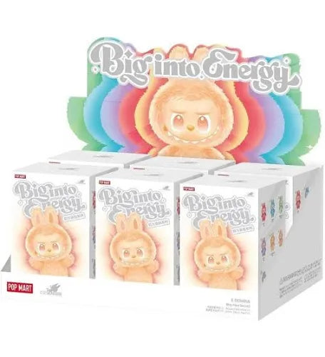 Labubu Popmart the monsters Big into Energy box x6 scellée