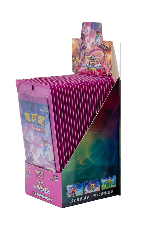 Blister Pokémon Gathering Mew (CS4Bc) Scellée Chinoise + 1 carte mystère offerte