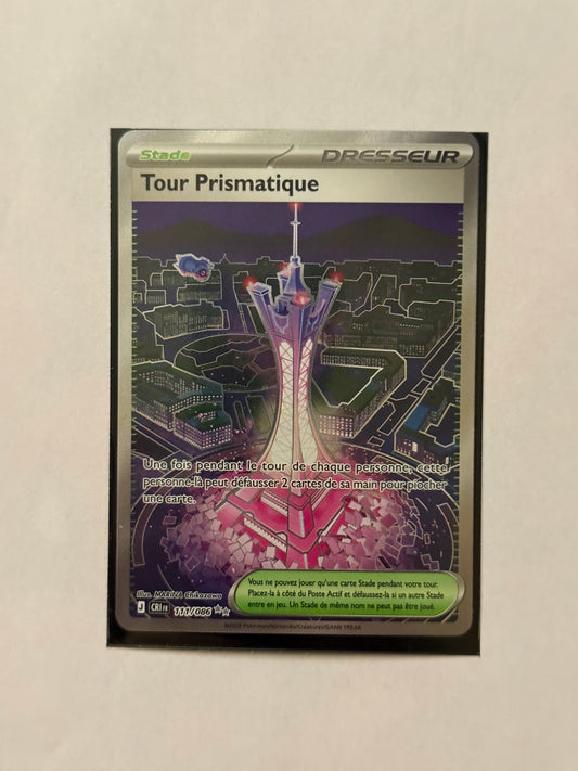 Carte Pokémon FA Tour Prismatique (M4 111) Mint Française + 1 carte mystère