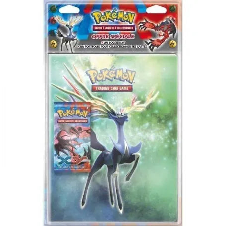 Blister Portfolio Cartes Pokémon + Booster XY De Base Français Scellé
