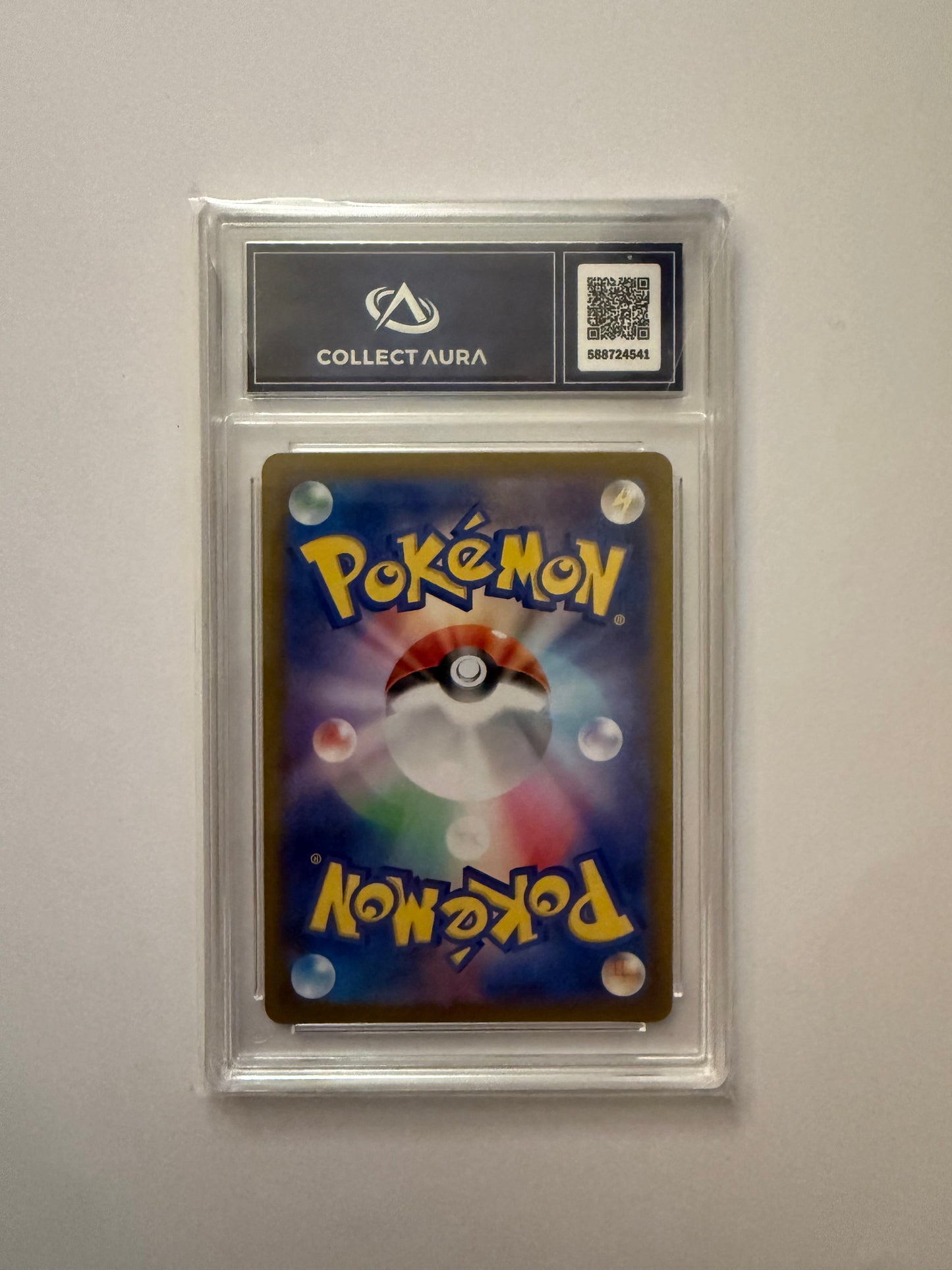 Carte Pokemon SAR chef de fer (SV8a 214) Japonaise gradée collectaura 9.5 + 1 carte mystère