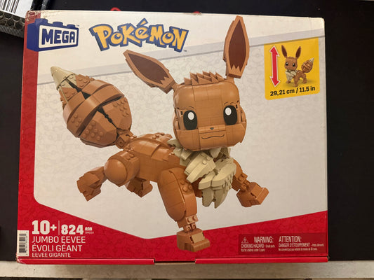 Coffret Pokemon Lego mega Evoli scellé + 1 cadeau mystère offert