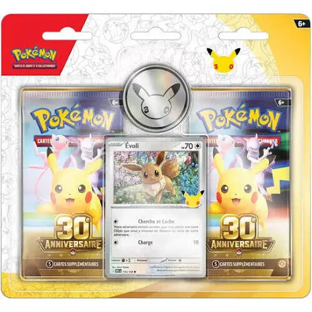 Duopack Pokemon 30 Ans Celebration Scellé Français + 1 carte mystère offerte