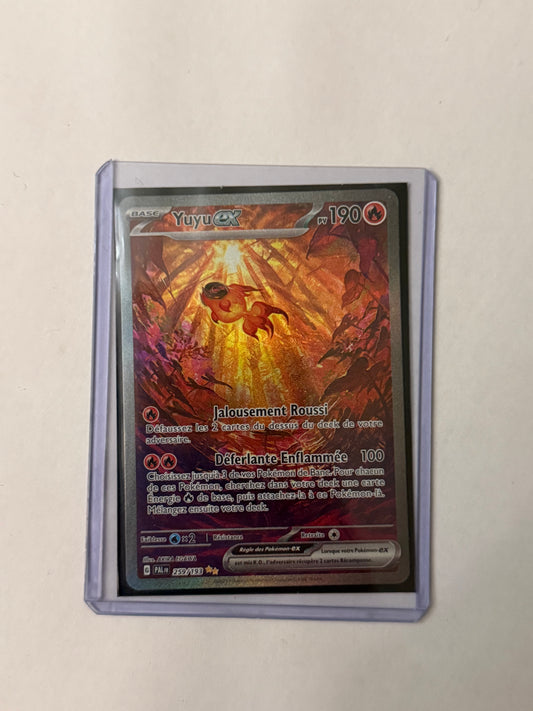 Carte Pokémon ALT Yuyu ex (EV2 259) Mint Française + 1 carte mystère