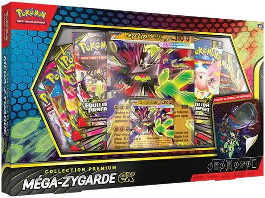 Coffret Pokémon Mega Zygarde ex (2026) scellé français + 1 carte mystère offerte