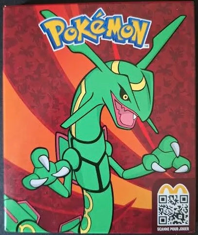 Blister Pokémon Edition Mcdonald 2024 Rayquaza Scellé Français + 1 carte mystère offerte