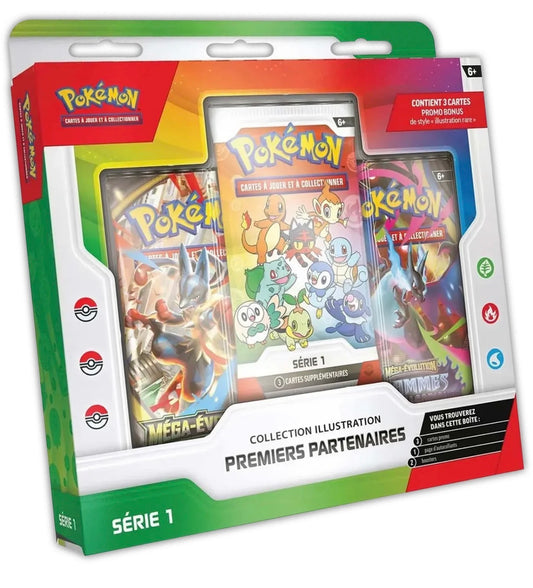 Coffret Pokemon Premiers Partenaires scellé (exclu 30 ans) Francais + 1 carte offerte