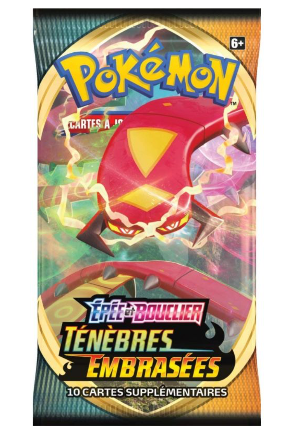 Booster Pokemon Ténèbres Embrasées (EB03) scellé français ( sortie de boxbreak garantie non trié/pesé) + 1 carte mystère offerte