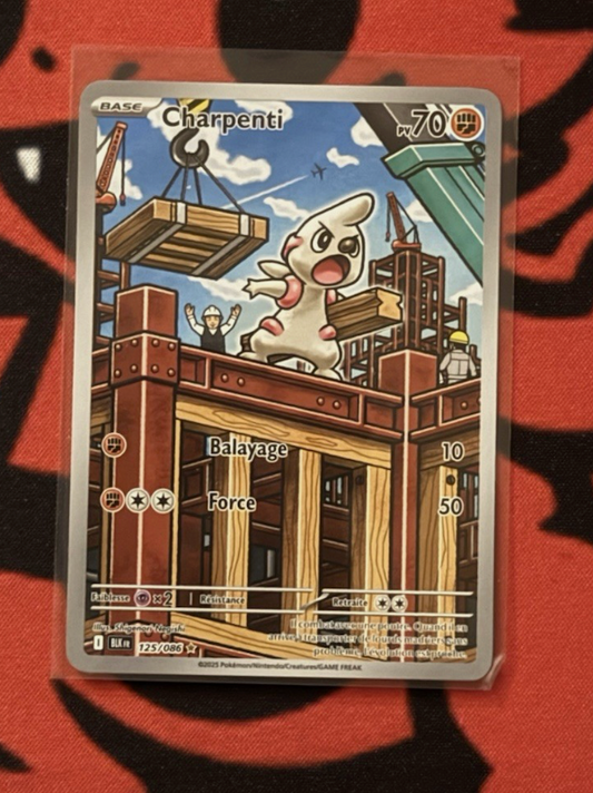 Carte Pokemon AR Charpenti (EV10.5 125) Francaise Mint + 1 Carte Offerte