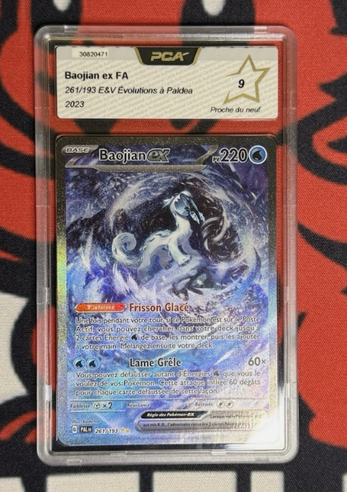 Carte Pokemon PCA 9 Baojian ALT (EV2 261) Française + 1 carte mystère offerte