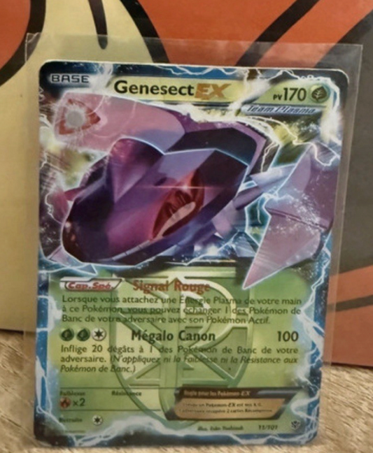 carte pokemon Genesect Ex Plasma (PLB 11) Francaise LP + 1 Carte Offerte