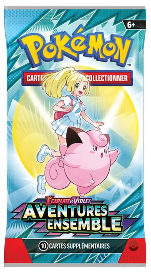 Booster Pokémon Scellé EV9 Aventure ensemble Français Non trié + 1 carte offerte