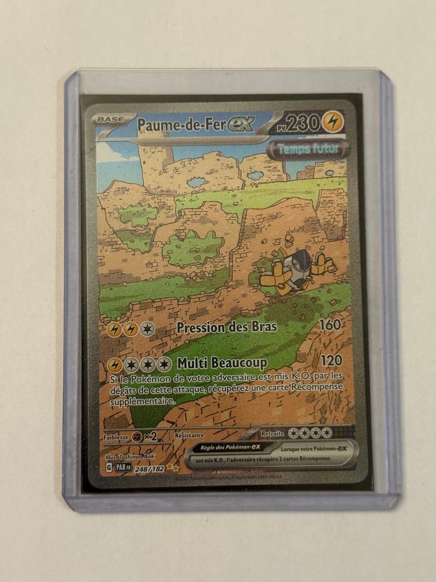 Carte Pokémon ALT Paume de Fer (Ev4 248) Mint Française + 1 carte mystère