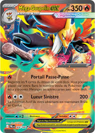 Carte Pokemon mega goupelin ex (M5 008) mint française + 1 carte mystère offerte