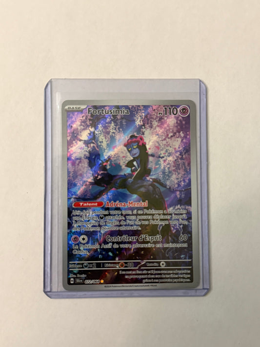 Carte Pokémon AR Fortusimia (EV6.5 072) Mint Française + 1 carte mystère