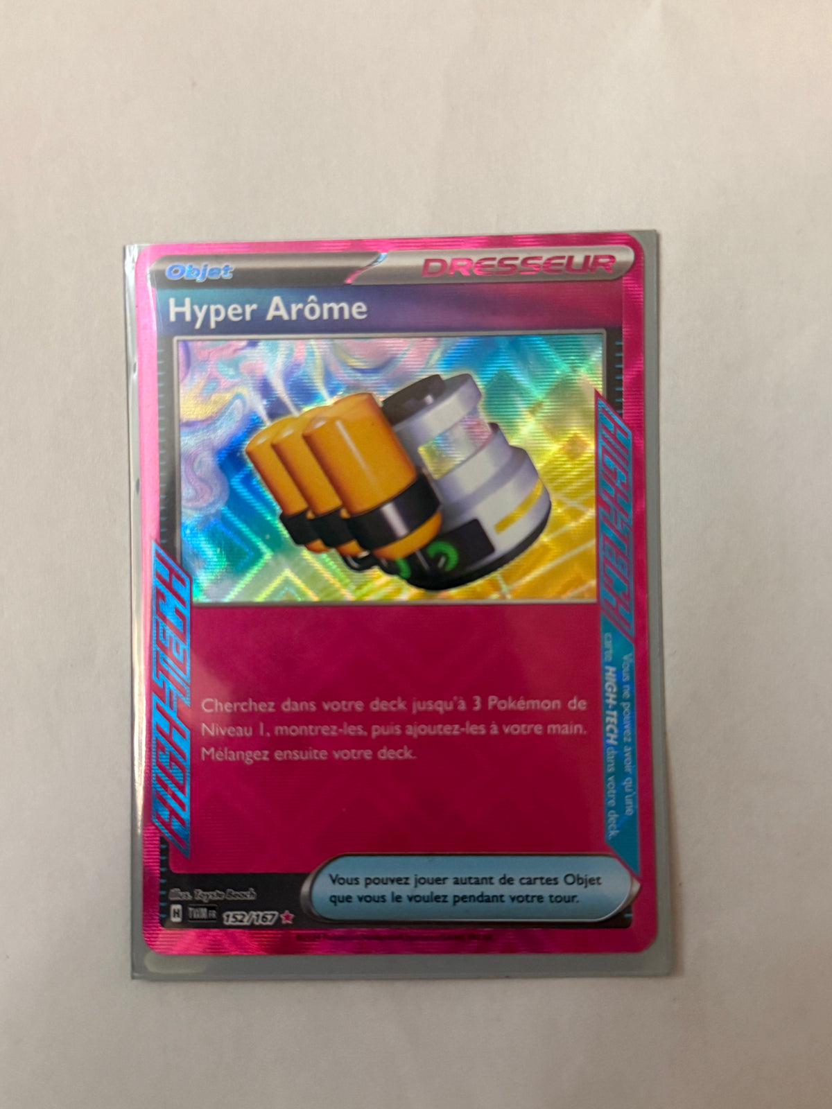 Carte Pokémon Hyper Arôme (Ev6 152) Mint Française + 1 carte mystère