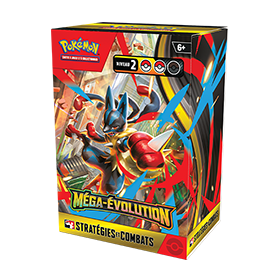 Bundle Mega Évolution Kit ap stratégie de combat scellé (me1) français + 1 cartes offertes